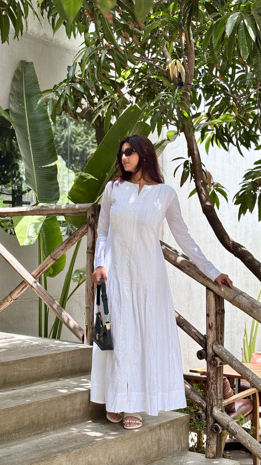 Heritage Pintuck Dress