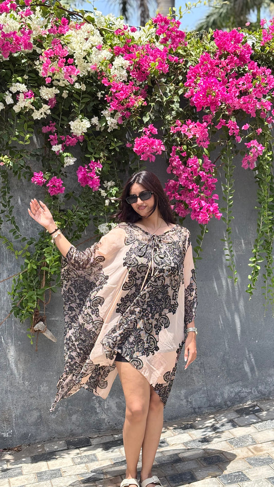 The Sea-Fan Etched Kaftan
