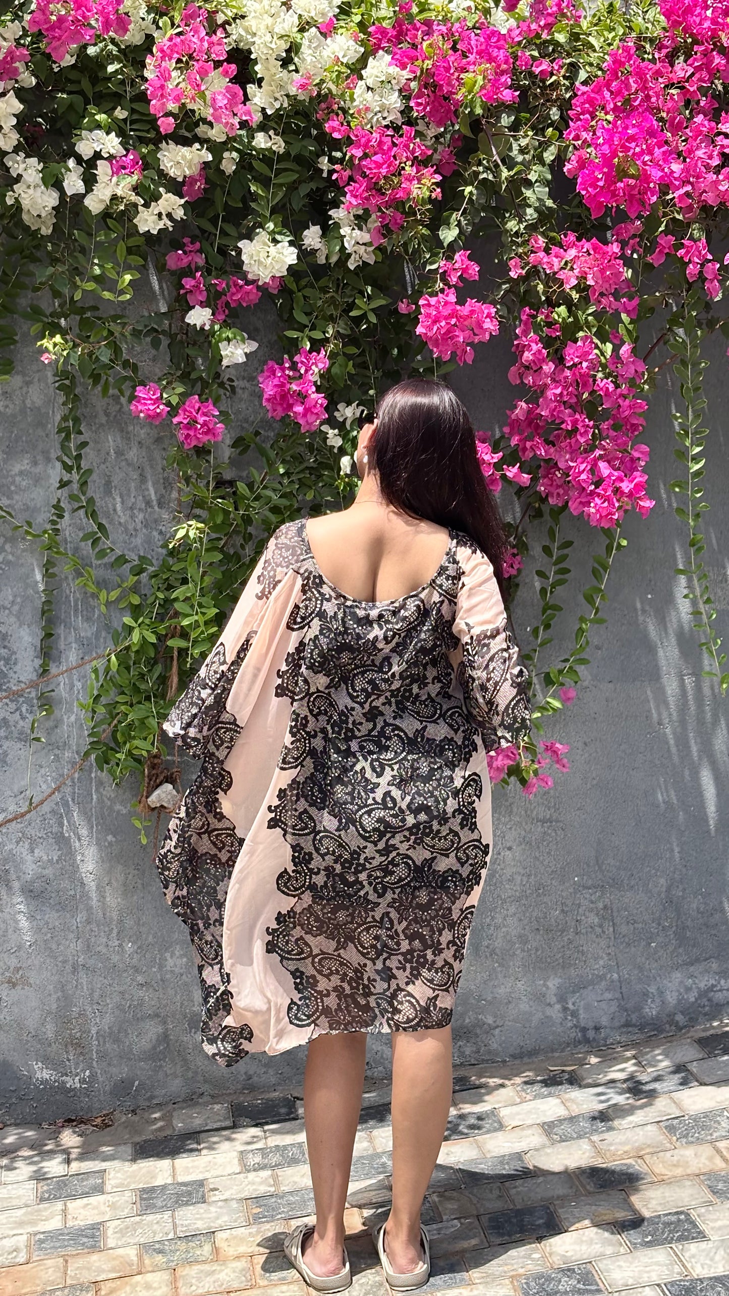 The Sea-Fan Etched Kaftan