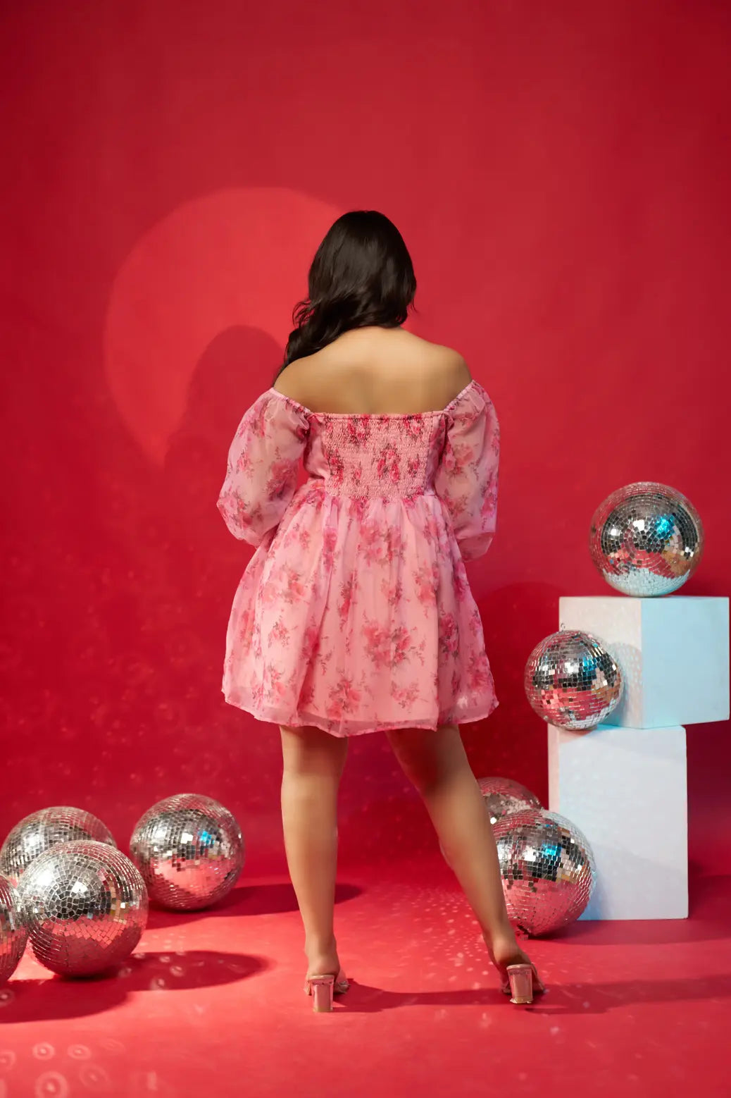 Rouge Blush Belle Dress