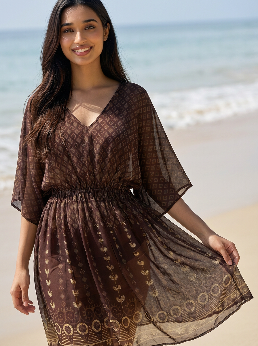Uncharted Reef V-Neck Tunic