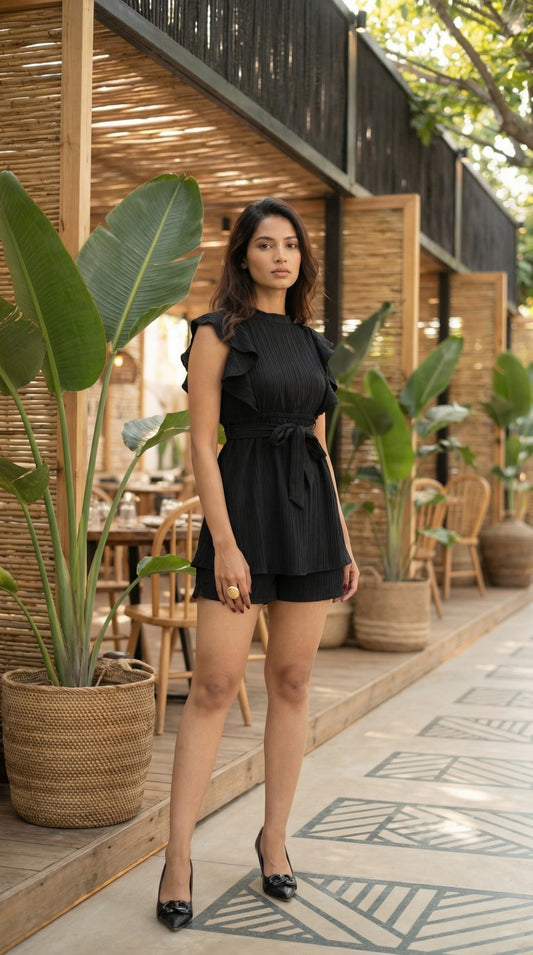 All Set – Belted Stretch Co-ord