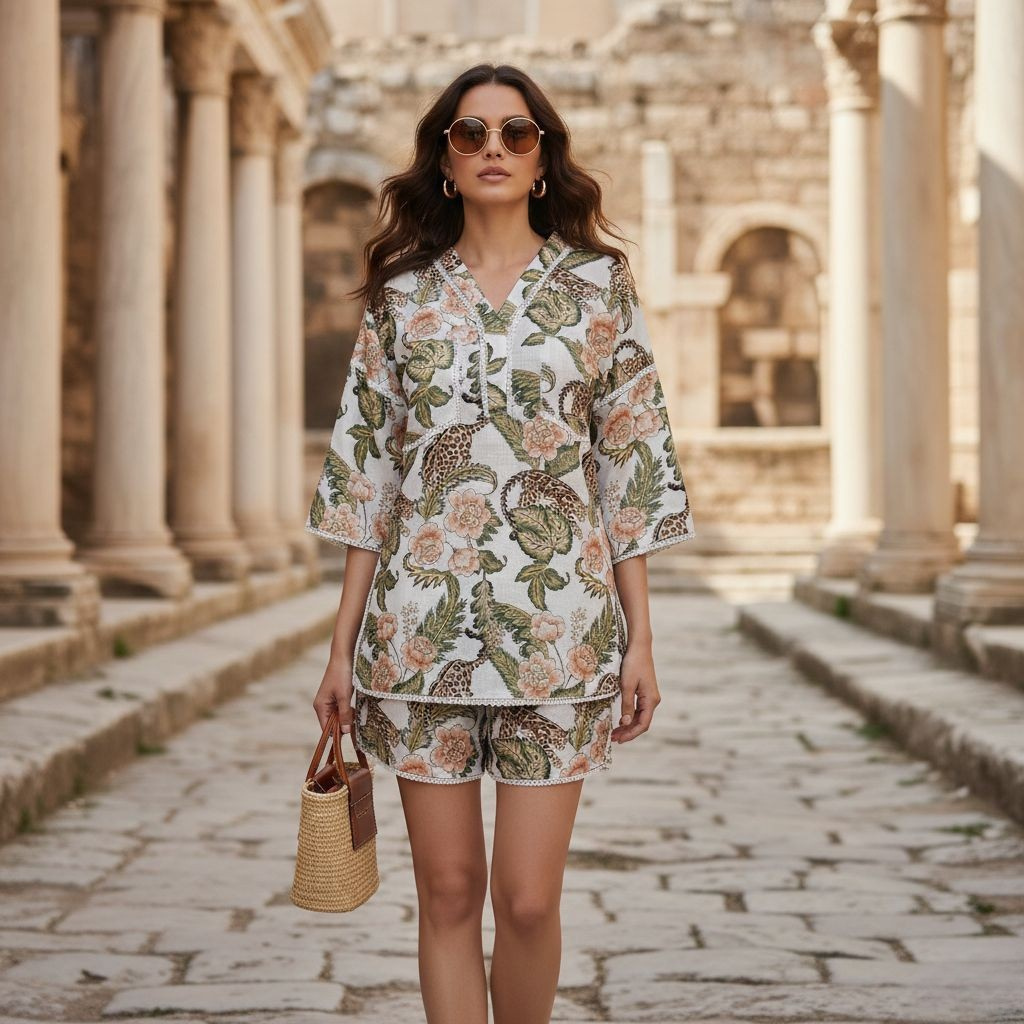 Safari Bloom Co-ord Set