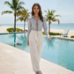 A Breezy Cloud Satin Shirt