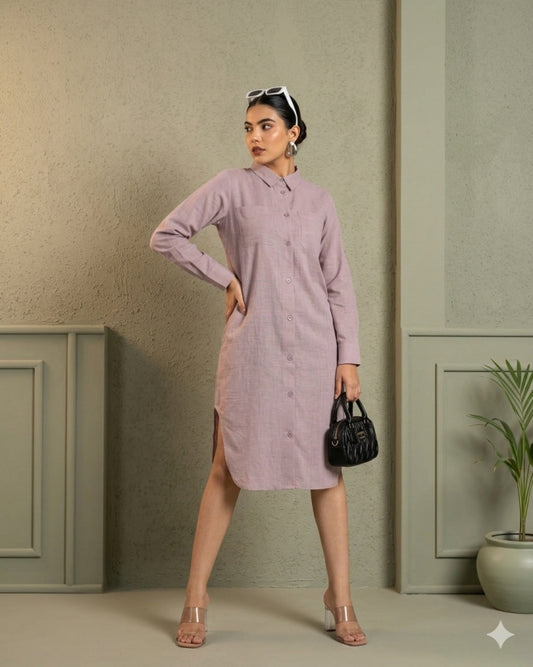 Serene Stroll Longline Shirt