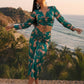 Leopard Satin Asian Co-ord