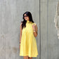 Buttercup Pleated Cotton Dress