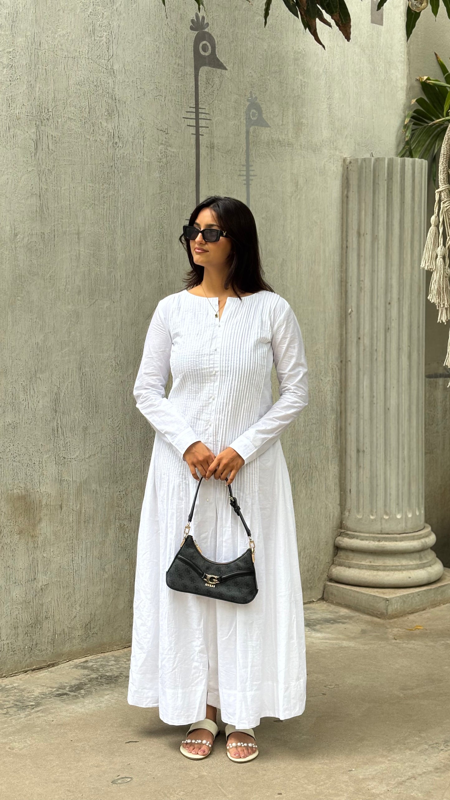 Heritage Pintuck Dress