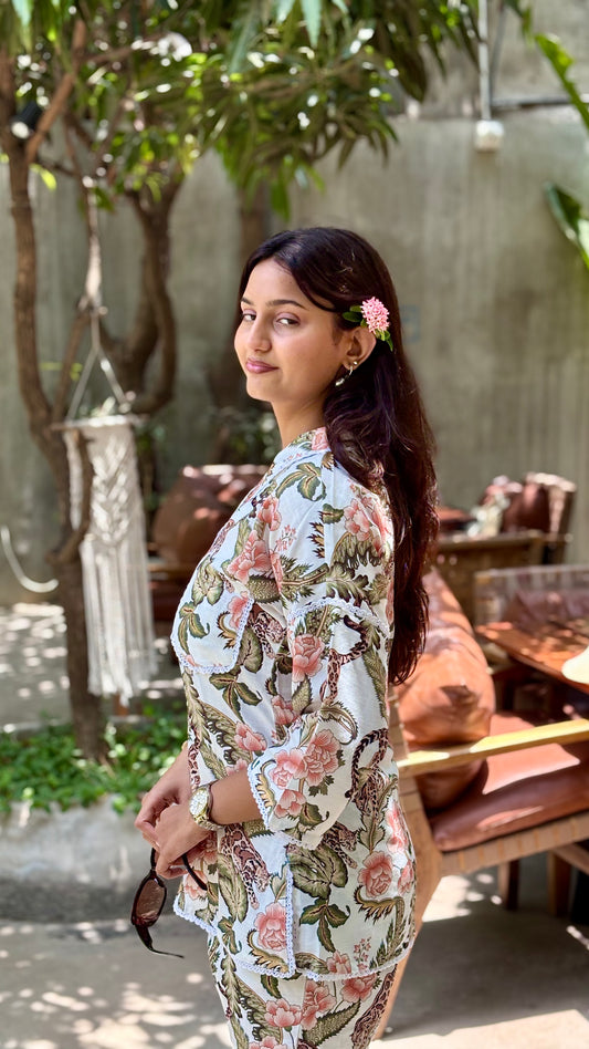 Safari Bloom Co-ord Set