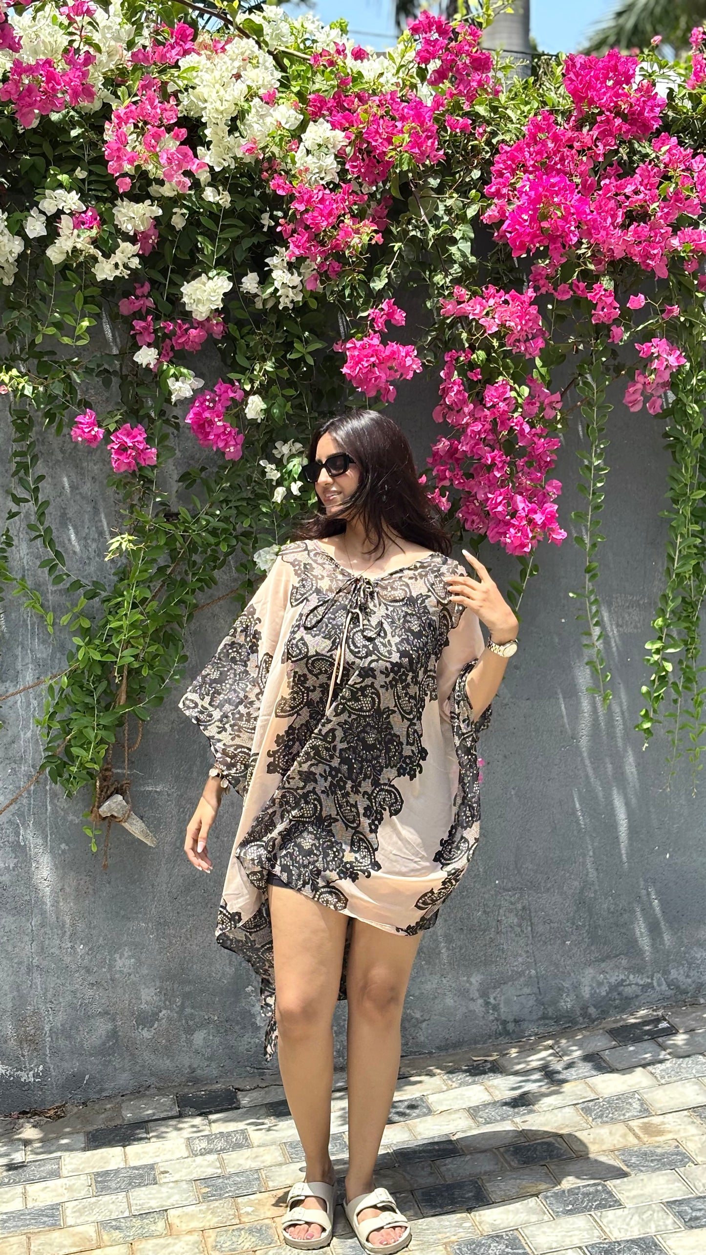 The Sea-Fan Etched Kaftan
