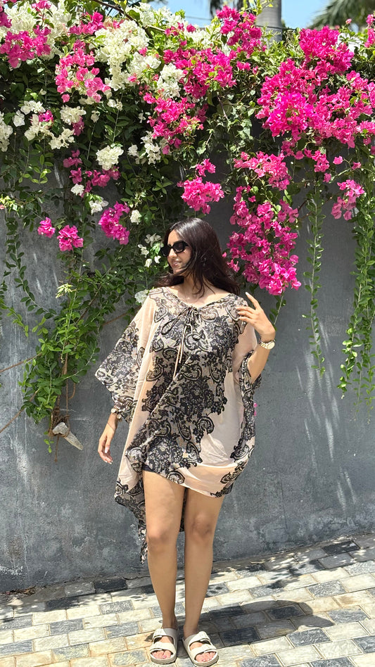 The Sea-Fan Etched Kaftan