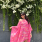 Triton’s Conch One-Shoulder Pink Dress