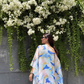 Triton’s Conch One-Shoulder Blue Dress