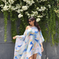 Triton’s Conch One-Shoulder Blue Dress