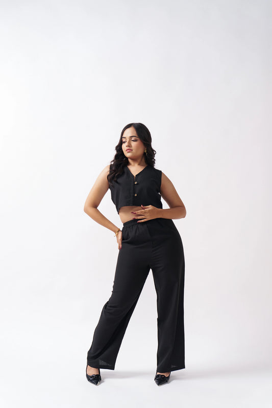 Noir Luxe Co-Ord Set