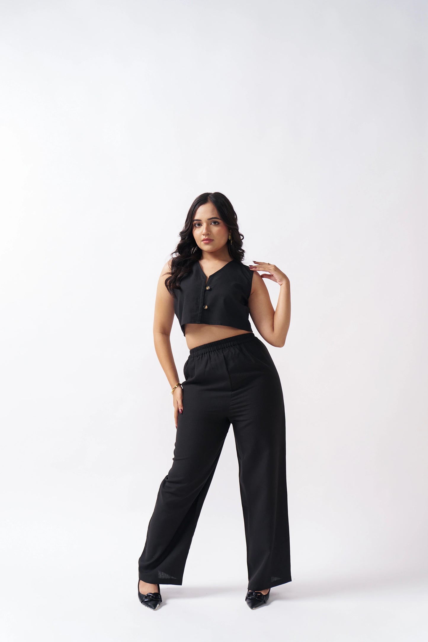 Noir Luxe Co-Ord Set
