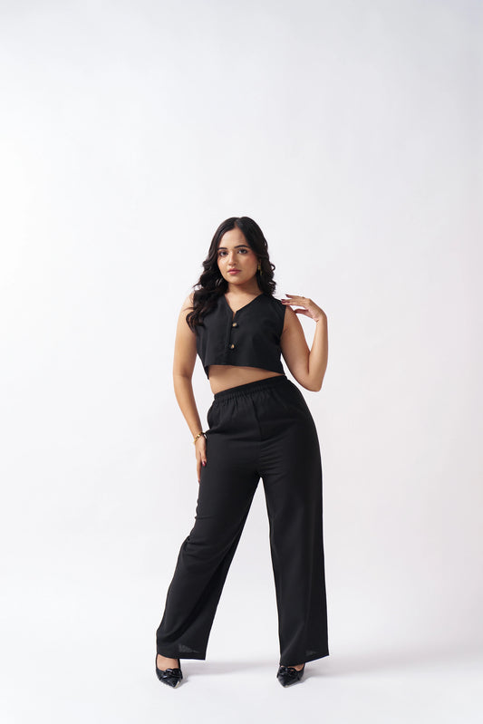 Noir Luxe Co-Ord Set