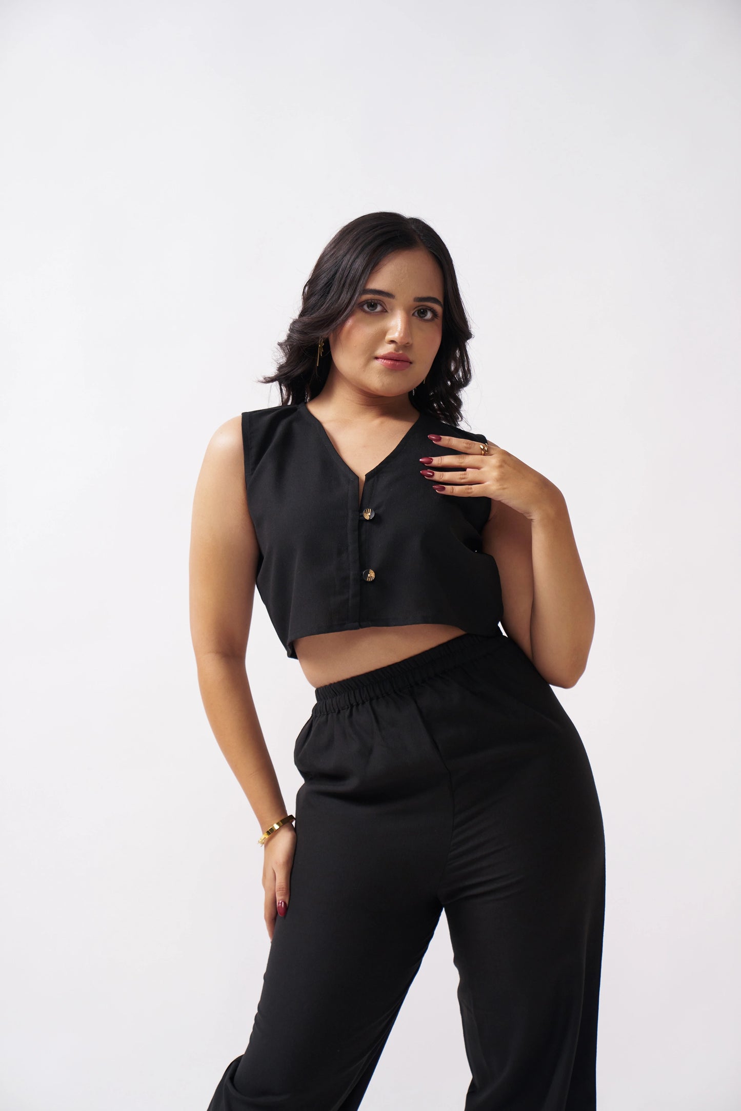 Noir Luxe Co-Ord Set