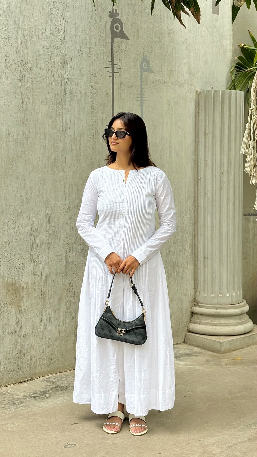 Heritage Pintuck Dress