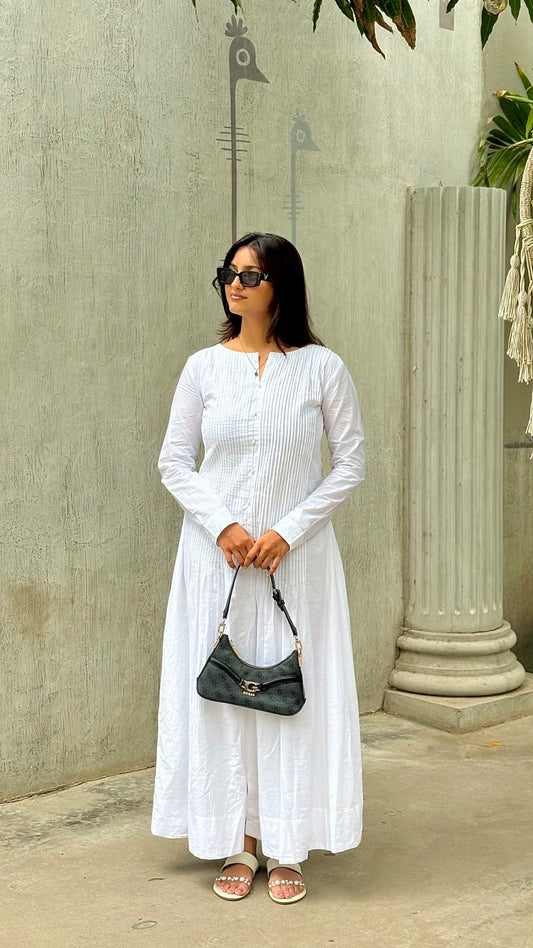 Heritage Pintuck Dress
