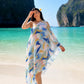 Triton’s Conch One-Shoulder Blue Dress