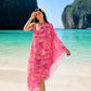 Triton’s Conch One-Shoulder Pink Dress