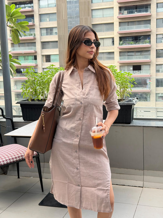 Serene Stroll Longline Shirt