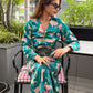 Leopard Satin Asian Co-ord