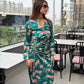 Leopard Satin Asian Co-ord