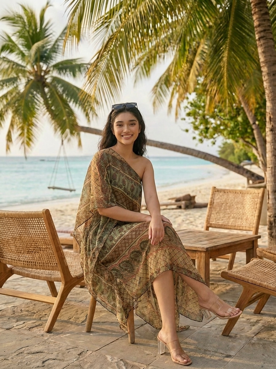 pirate desert sand kaftan