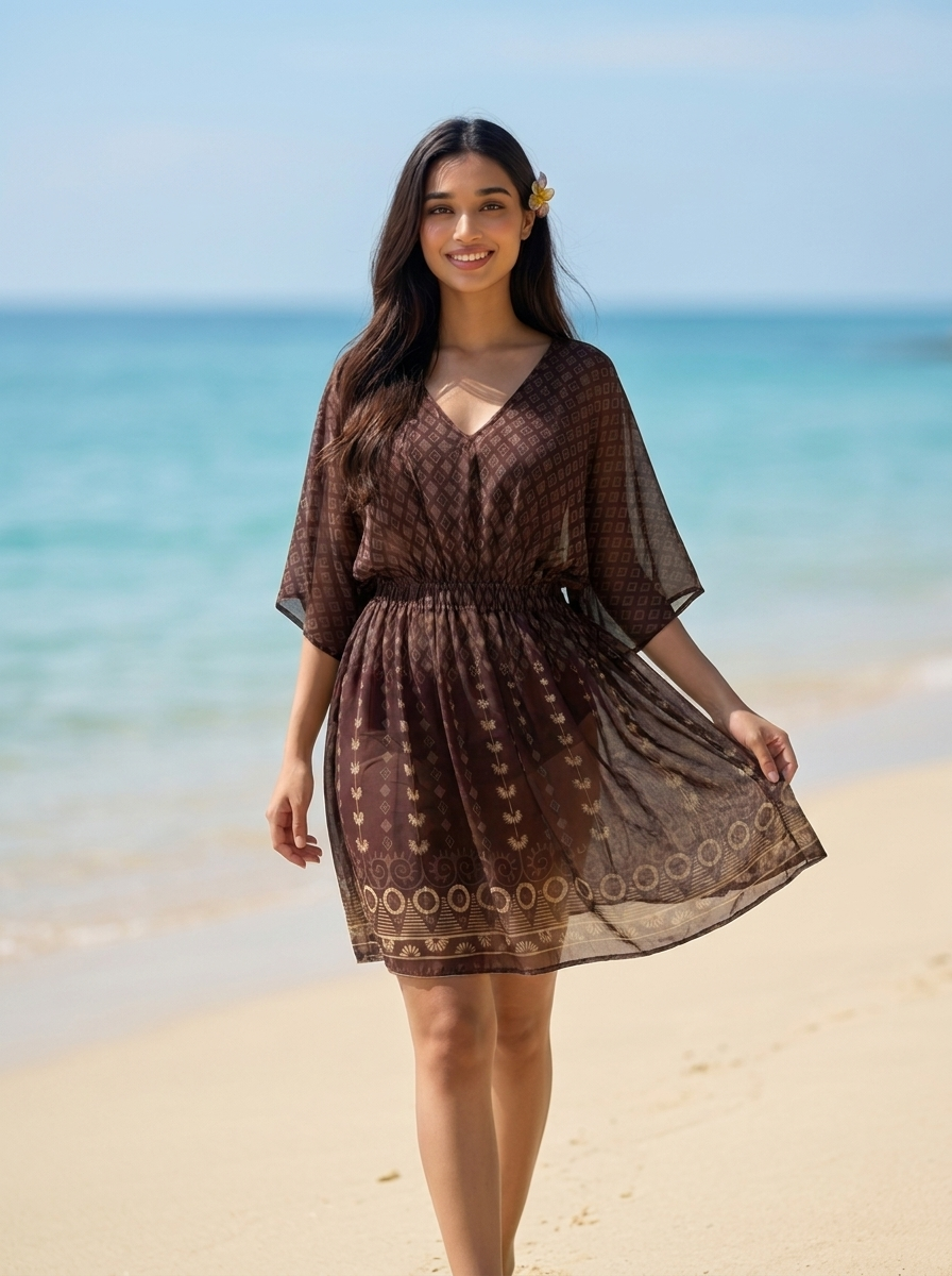 Uncharted Reef V-Neck Tunic