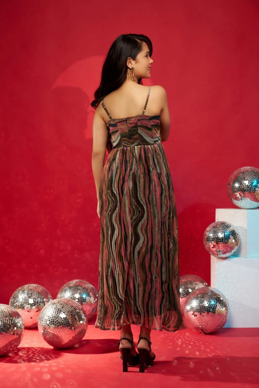 Fiesta Mesh Party Dress