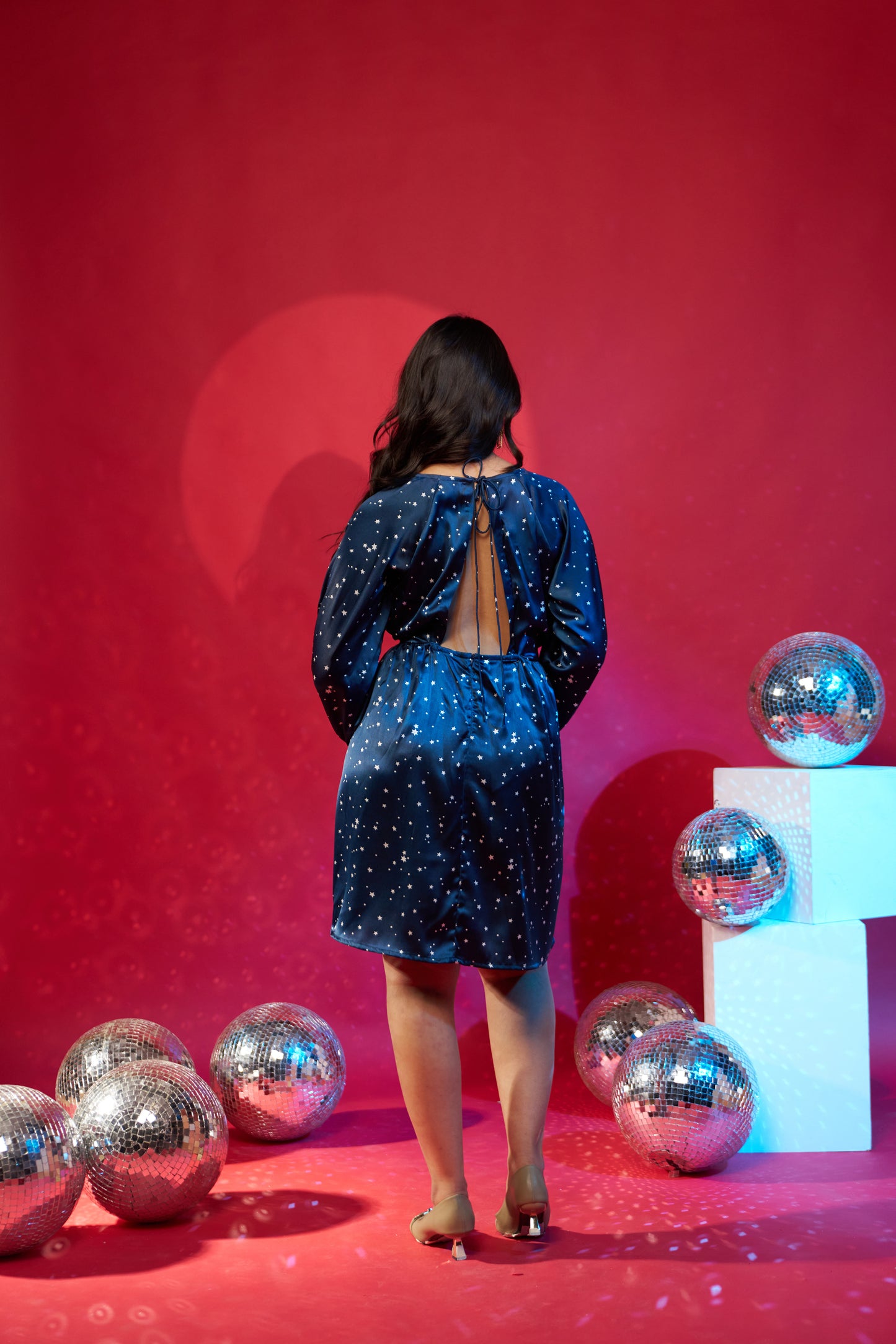 Celestia Nights Satin Dress